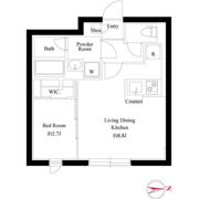 グローリオシェルト神宮前の間取り画像