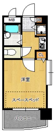 ライオンズマンション大濠第3の間取り画像