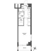 ディームス目黒行人坂の間取り画像