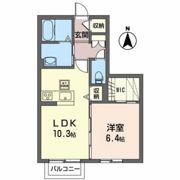 シャーメゾンヒルズCの間取り画像