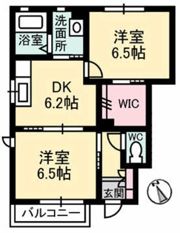 リラフォートの間取り画像