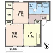 サンロードⅢBの間取り画像