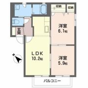ヴェルドミール御所野Aの間取り画像