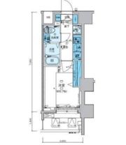 リヴシティ横濱新川町弐番館の間取り画像