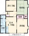 ベルメゾンⅠの間取り画像