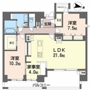 シャーメゾンステージBEFUの間取り画像