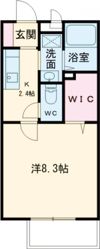 パラストy Ⅲの間取り画像