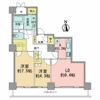 パークタワー台原の間取り画像