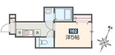 MELDIA矢川Ⅱの間取り画像