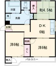ハイツ関谷の間取り画像