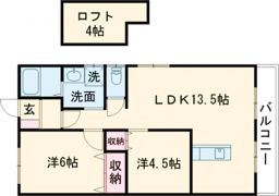 ボイス大河の間取り画像