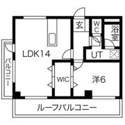 ピットインR一番館の間取り画像