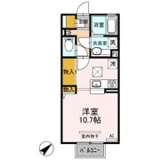 アリエッタ Bの間取り画像
