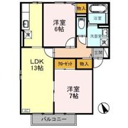 グレイスFG Bの間取り画像