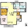 Lagrus（ﾗｸﾞﾗｽ） A棟の間取り画像