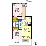 ヴェルドミール Bの間取り画像