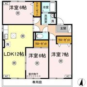 第3ジュネス芳泉 B棟の間取り画像