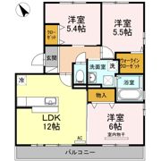 デア ブリッツの間取り画像
