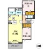 D-ROOM弥生 B棟の間取り画像