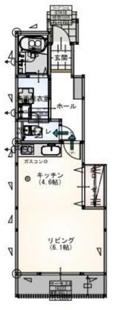 ピッコロA棟の間取り画像