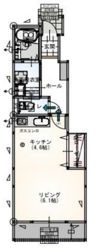 ピッコロA棟の間取り画像