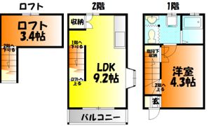 センターフィールド湊の間取り画像