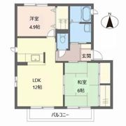 メゾン プランドールAの間取り画像