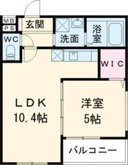 フジパレス深井清水町の間取り画像