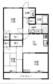 コンフォート21の間取り画像