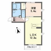 クラヴィエ沖洲 Ⅲ番館の間取り画像