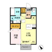 リヴェール乙女 Bの間取り画像