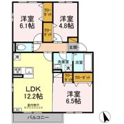 クレストⅡの間取り画像
