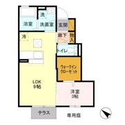 クレアの間取り画像