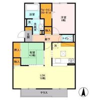 八千代の杜 サウスウィンドHの間取り画像