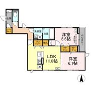 エスベランサ クレストの間取り画像