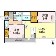 ベルマティーナ南松山の間取り画像