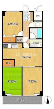 ロイヤルマンションの間取り画像