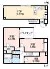 robot home 中目黒の間取り画像