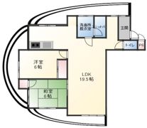 シャルムみつひろの間取り画像