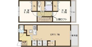 ヨーロピアンシャレー糸久 壱番館の間取り画像