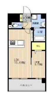 （仮称）LIBTH那の川1丁目_185マンションの間取り画像