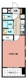 レジデンシャルHHA DAIMONの間取り画像
