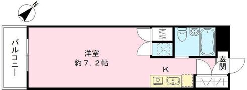 プレジール有瀬の間取り画像