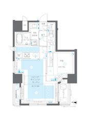ZOOM錦糸町Parksideの間取り画像