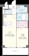 プレミアムワンの間取り画像