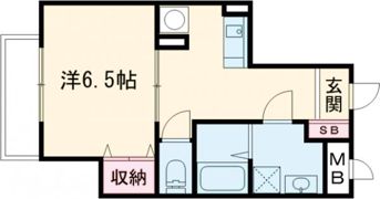 シーガ兵庫の間取り画像