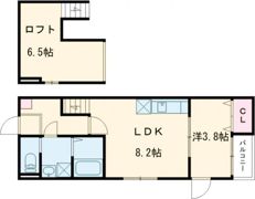 ハレクラニ佐賀東の間取り画像
