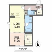 シャーメゾンアルバス新山口の間取り画像