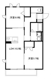 ソレアードⅤの間取り画像