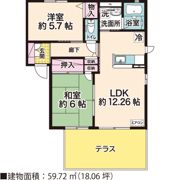 サンハイツⅢの間取り画像